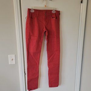 Arizona red skinny jeans